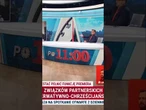 Klarenbach: Wyborcza pisze o rządzie Tuska, że miała być tęczowa flaga a jest biała
