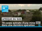 Afrique du Sud : 78 corps extraits d'une mine désaffectée dans une dernière opération