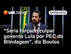 PEC da Blindagem: seria forçado responsabilizar o governo, bolsonaristas foram criadores, diz Boulos