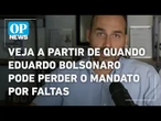 Saiba quando Eduardo Bolsonaro passará a ter o mandato ameaçado de cassação por faltas | O POVO NEWS