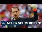 MANUEL NEUER: Er hört auf! Emotionaler DFB-Abschied - Deswegen tritt der Torhüter der Nation zurück!