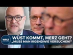 KANZLER-BEBEN: Wüst für Merz? Union wird nervös! Wechsel im Kanzleramt möglich?