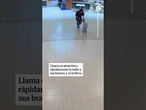 Las cámaras graban como un hombre secuestra a una niña en un centro comercial #cctv #secuestro