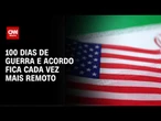 Guerra EUA x Irã completa 100 DIAS e acordo fica remoto, após novo ataque a bases iranianas