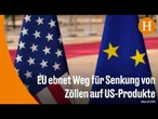 EU findet Lösung für die Umsetzung des Handelsabkommens mit den USA