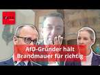 AfD-Gründer hält Brandmauer für richtig – aber sieht „demokratische Perversion“