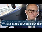 DEUTSCHLAND: Taurus-Lieferung und Aufhebung der Reichweiten für Waffen? Aktuelle Bürger-Umfrage