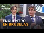 ILLA -PUIGDEMONT mantendrán ENCUENTRO EN BRUSELAS A PUERTA CERRADA | RTVE Noticias