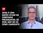 Zema à CNN: Quero atuar na campanha presidencial de 2026; Não sei se como candidato | CNN 360º