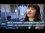 MACHTKAMPF IM BUNDESTAG: CDU will Linken-Kandidatin für Geheimdienst-Ausschuss blockieren