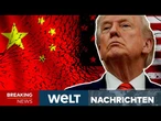 USA: China-Schock! Neuer Paukenschlag! Jetzt eskaliert Präsident Donald Trump völlig! I LIVESTREAM