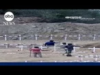 Mass graves in Venezuela after devastating quakes