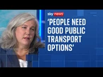 Minister says new transport schemes will 'probably' be finished in under a decade