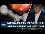 MOUNT RUSHMORE: Trump zu Besuch | Mega-Party in den USA! Amerikaner feiern 250-jähriges Jubiläum!