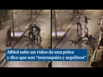 Albiol sube un vídeo de una pelea y celebra que acabe en detención de la "escoria de la peor calaña"