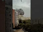 Devastating footage shows Iranian missile appearing to hit Israeli building