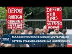 EMPÖRUNG IN LIVERPOOL: Massenproteste gegen Unterbringung von 32.000 Geflüchteten