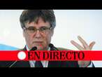 DIRECTO | Rueda de prensa de Puigdemont sobre las competencias de Cataluña en inmigración