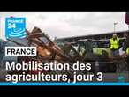 Troisième jour de mobilisation des agriculteurs : quelles sont leurs revendications ? • FRANCE 24