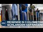 CHAOS AM FLUGHAFEN MÜNCHEN: Oktoberfest-Stress führt zu endlosen Schlangen und endlosen Wartezeiten!