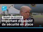 Golf, diplomatie et commerce : Donald Trump en visite privée en Ecosse • FRANCE 24