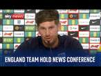 Watch live: England team hold news conference ahead of Saturday's match against Switzerland