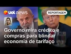 Governo Lula mira crédito, conversas e compras para blindar economia de tarifaço | Letícia Casado