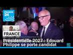 Présidentielle 2027 : Edouard Philippe se porte candidat • FRANCE 24