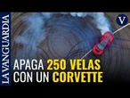 Un Corvette apaga 250 velas en Indianápolis en las celebraciones de los 250 años de EE.UU.