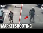 Gunman coldly walks away after shooting five dead at crowded food market in Thailand