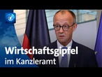 Bei Treffen mit Kanzler Merz: Konzerne kündigen Milliarden-Investitionen an