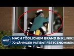 GROßBRAND IN HAMBURG: Brandstiftung im Marienkrankenhaus! 72-Jähriger Patient steht unter Verdacht!