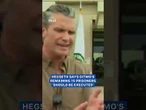 Hegseth: Guantanamo Bay's remaining prisoners 'should be executed'