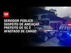 Investigado por ameaça a governador de SC é afastado de cargo público | CNN NOVO DIA