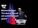 Le discours de Michel Barnier en intégralité au congrès des sapeurs-pompiers de France