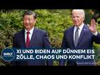 APEC-GIPFEL: Tauziehen! Biden und Xi - Kann das Verhältnis vor Trumps Amtsantritt gerettet werden?