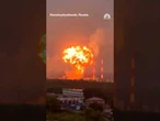 Ukraine says its drone struck oil facilities inside Russia, including a major refinery