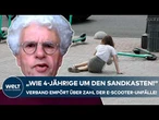 DEUTSCHLAND: „Wie vierjährige um den Sandkasten!“ – E-Scooter-Unfälle erreichen Rekordhoch!
