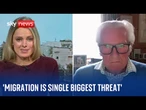 Immigration is the 'single biggest threat to many people' says Lord Heseltine | Election 2024