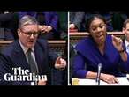 PMQs: Starmer rejects Badenoch claim of backing criminals over law-abiding people