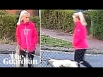 CCTV footage shows dog walker and murderer in same area before attack