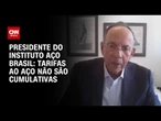 “Tarifas ao aço não são cumulativas”, diz Presidente do Instituto Aço Brasil | BASTIDORES CNN