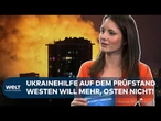 DAS DENKT DEUTSCHLAND: Waffen für die Ukraine: Westen dafür, Osten skeptisch | CIVEY UMFRAGE