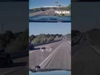 Hero jumps into action after semi loses tire on turnpike #foxnews #news #shorts #viral