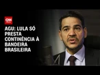 AGU sobre Lula: Presidente só presta continência à bandeira brasileira | CNN ARENA