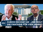 100 TAGE MERZ-KOALITION: Wolfgang Kubicki zieht bittere Bilanz für Regierung | WELT Analyse