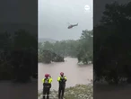 Rescue helicopters save stranded victims as ‘catastrophic flooding’ hits Texas