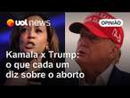 Eleição EUA: Trump se recusa a responder sobre aborto no dia da votação; Kamala defende liberdade