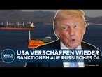 USA: Trump stoppt Öl-Ausnahme: Neuer Schlag gegen Putins Kriegskasse