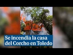 Se incendia la casa del Corcho en Toledo tras adjudicarse su explotación hostelera